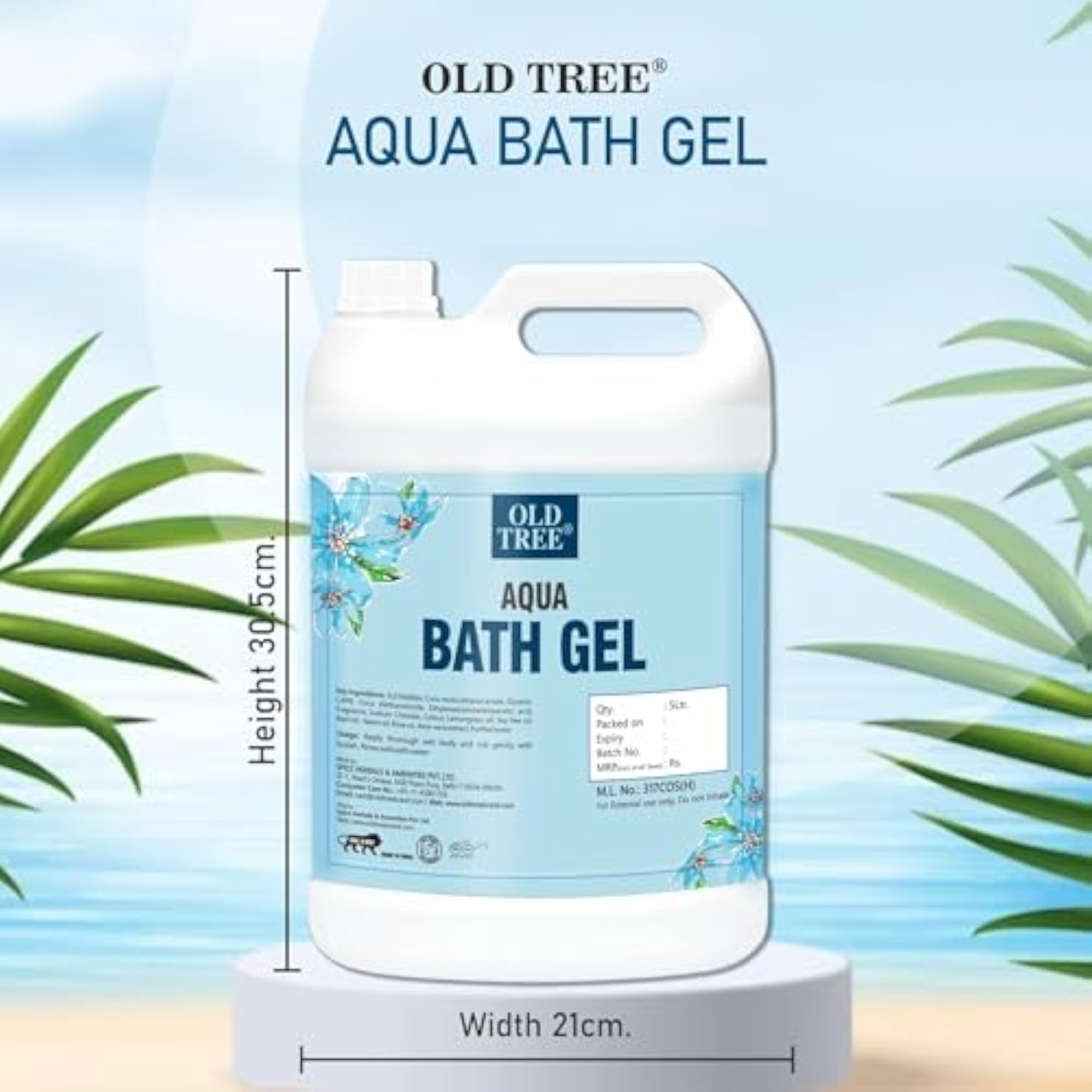 Aqua Body Wash Gel 5L Refill Kit